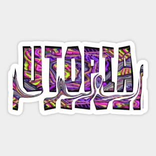 Utopia Sticker